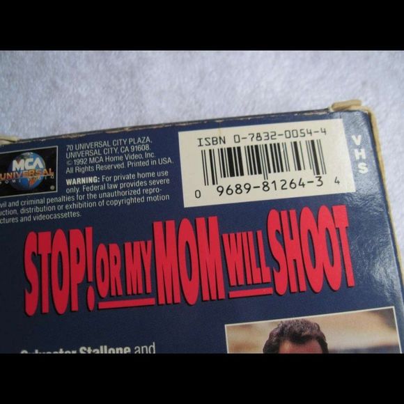 Oscar Another Stakeout Stop! Or My Mom Will Shoot VHS Cassette Tape Bundle $3 - Picture 5 of 12